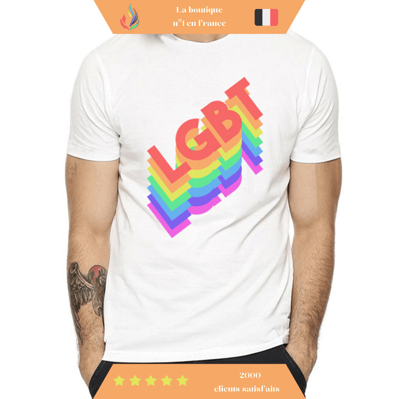 T-shirt gay pride